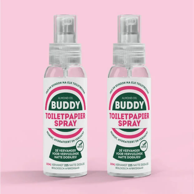 2 x Buddy Toiletpapierspray (2 x 100 ml.)