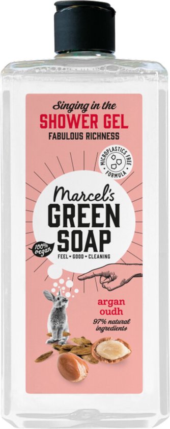 Marcel's Green Soap Douchegel Argan & Oudh (300 ml.)