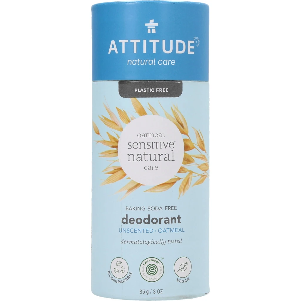 Attitude Baksodavrije Deodorant Parfumvrij - 85 gram