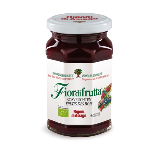 Fiordifrutta Bosvruchtenconfituur bio 250g